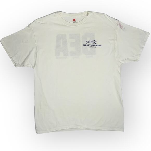 Old Key Lime House T-Shirt (L) DEA Drink Every Afternoon Lantana Florida - Picture 4 of 11